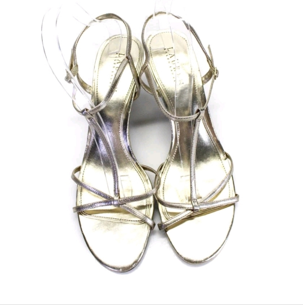Ralph Lauren Nyah Heels SZ 10